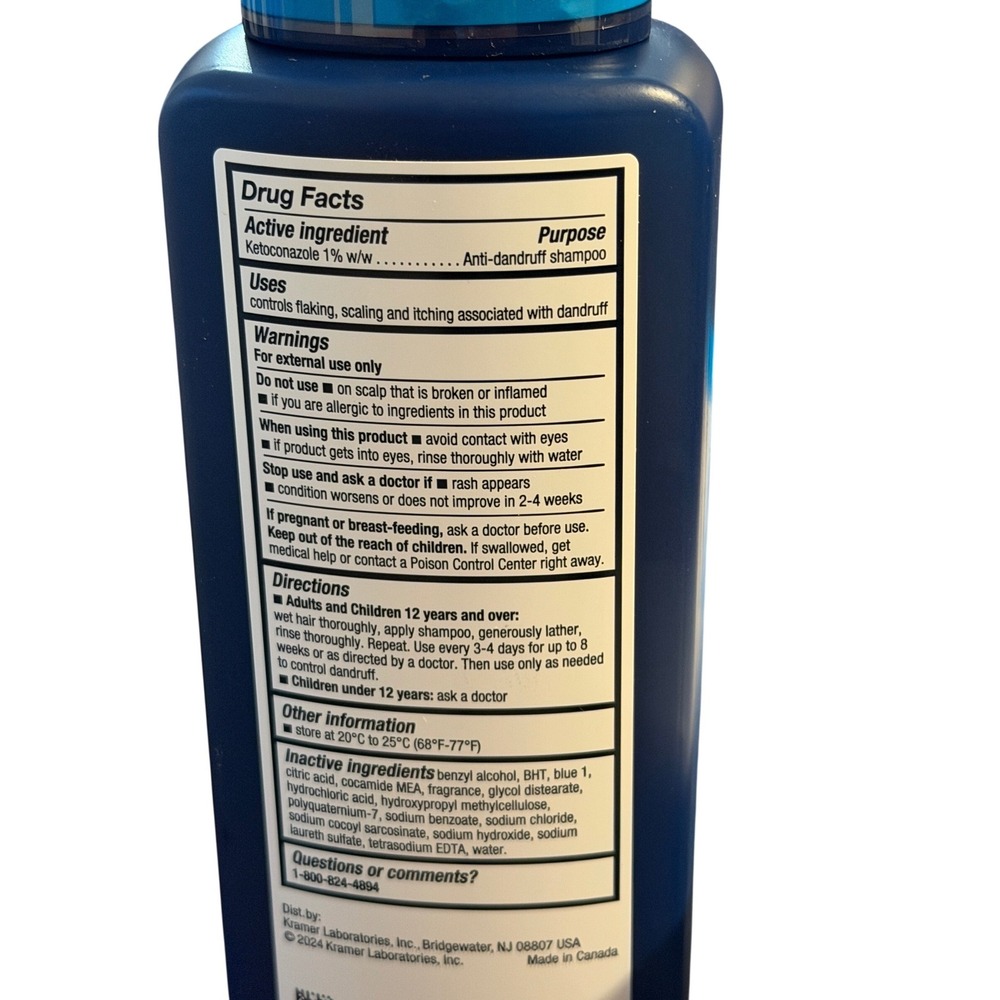 Nizoral Anti-Dandruff Shampoo Ketoconazole 1% 14oz Value Size - Picture 3 of 4
